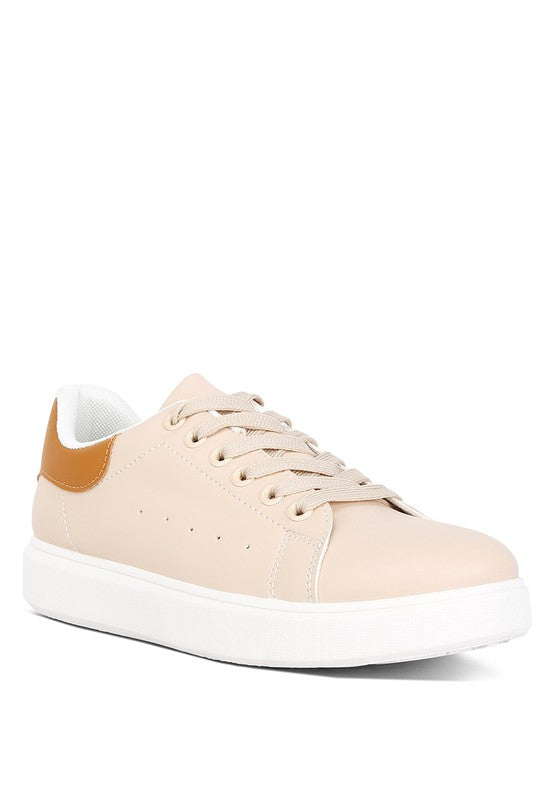 Enora Comfortable Lace Up Sneakers - online exclusive