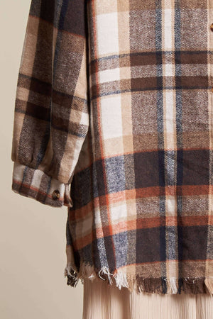 Checker Oversize Shacket