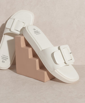 OASIS SOCIETY Daisy - Single Buckle Slide - Online Exclusive