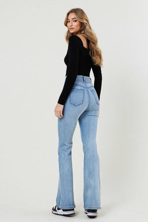 High-Waisted Flare Jeans - Online Exclusive