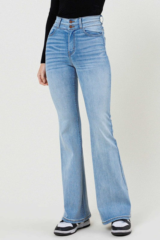 High-Waisted Flare Jeans - Online Exclusive