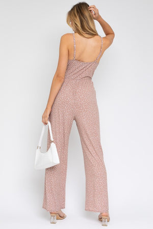 Sleeveless Scoop Neck Wide Leg Jumpsuit -  Online Exclusive