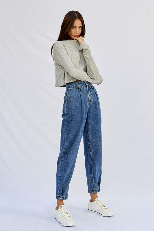 Super High Waist Balloon Jeans - Online Exclusive