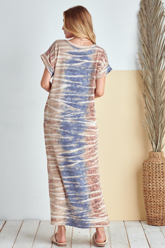 SIDE SLITS MAXI DRESS Plus Size -  Online Exclusive