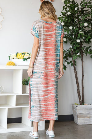 SIDE SLITS MAXI DRESS Plus Size -  Online Exclusive