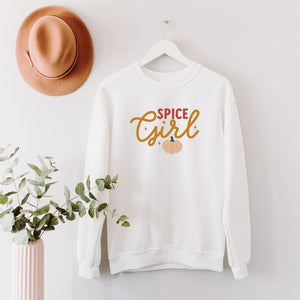 Spice Girl Pumpkin Graphic Sweatshirt