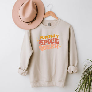 Pumpkin Spice Queen Graphic Sweatshirt