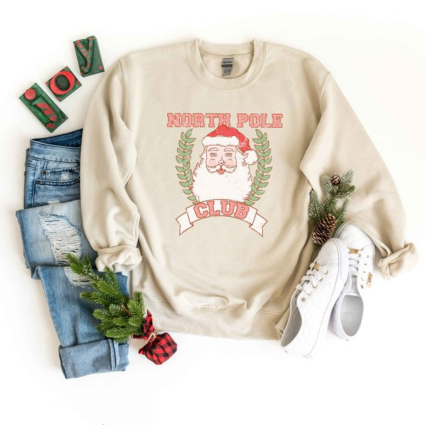 North Pole Club Graphic Sweatshirt
