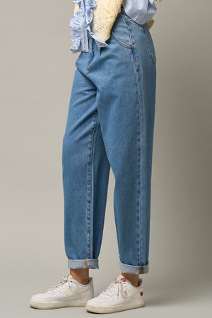 Super High Waist Slouch Jeans -online exclusive