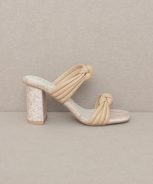 Oasis Society Raquel - Strappy Knot Heel - online exclusive