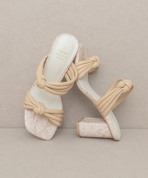 Oasis Society Raquel - Strappy Knot Heel - online exclusive