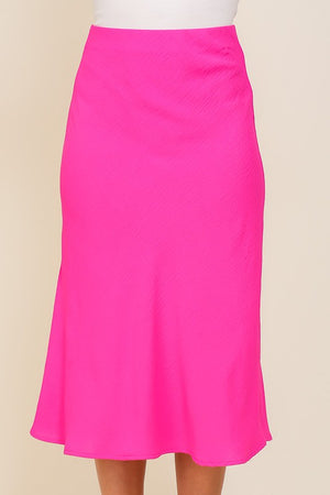 Barbie Pink Midi Skirt