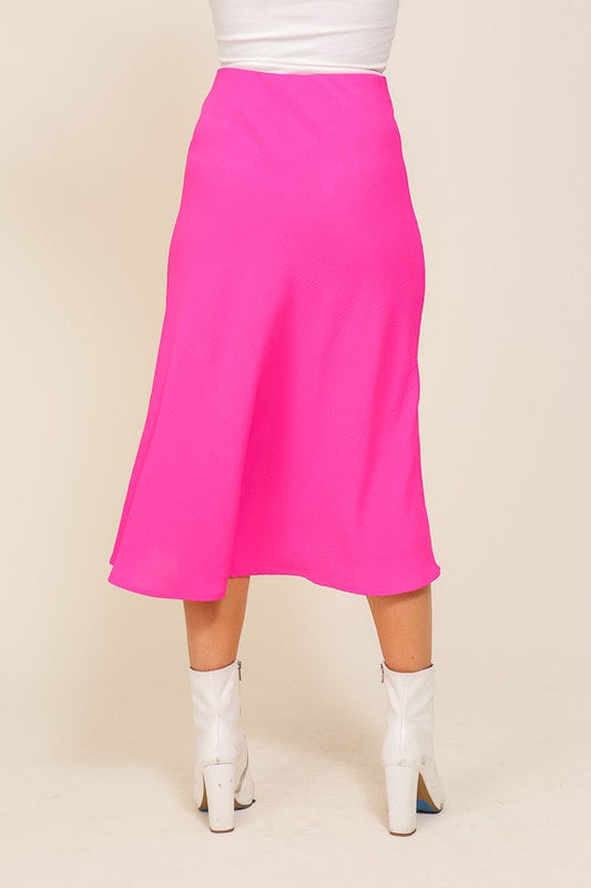 Barbie Pink Midi Skirt