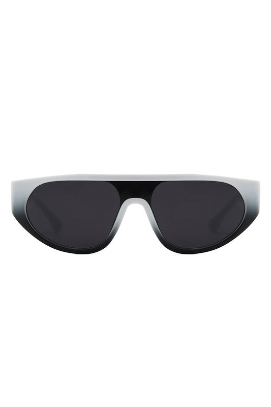 Round Flat Top Retro Fashion Sunglasses