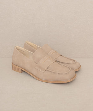 OASIS SOCIETY June - Square Toe Penny Loafers - Online Exclusive