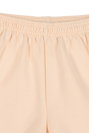 Cream sweat shorts - online exclusive