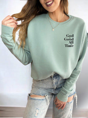 God Is Good Bella Canvas Premium Sweatshirt