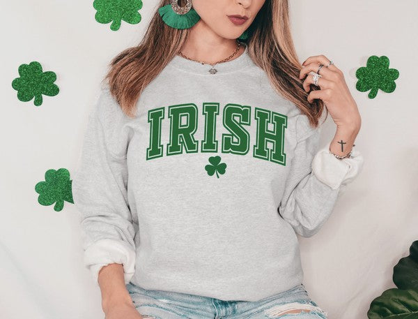 Irish Sweatshirt Plus Size