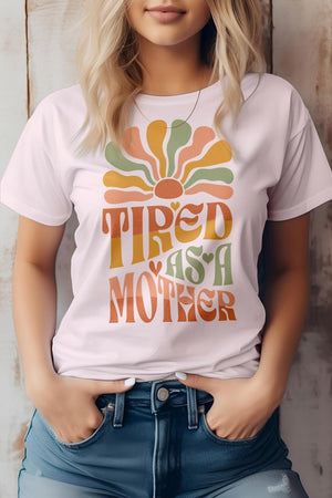 Tired as a Mother Retro Graphic Tee - Online Exclusive