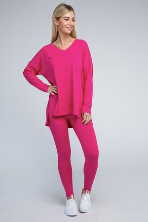 Brushed DTY Microfiber Loungewear Set - online exclusive