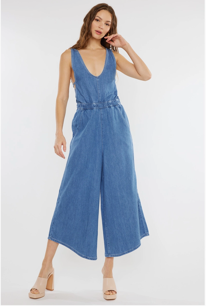 Lexi Denim Romper