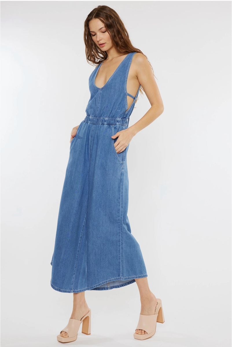 Lexi Denim Romper