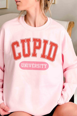 CUPID UNIVERSITY Graphic Sweatshirt