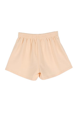 Cream sweat shorts - online exclusive