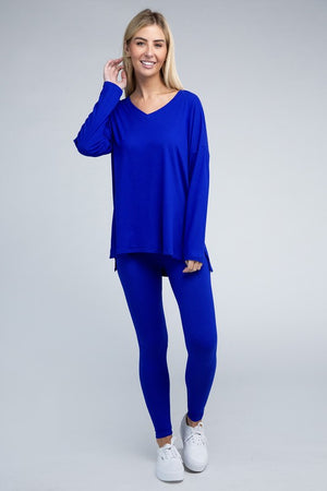 Brushed DTY Microfiber Loungewear Set - online exclusive