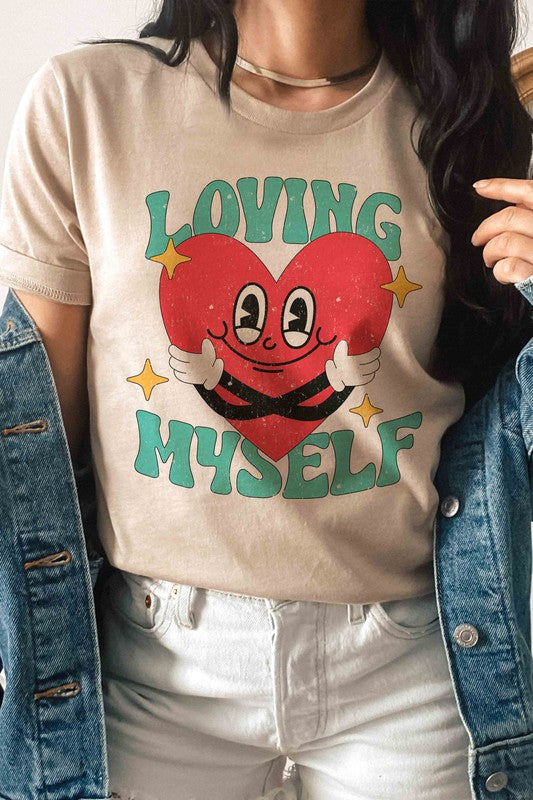 LOVING MYSELF Graphic T-Shirt