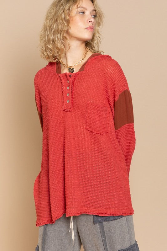 Bell Sleeve Oversized Fit Sweater Top - Online Exclusive