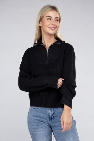 Easy-Wear Half-Zip Pullover - online exclusive