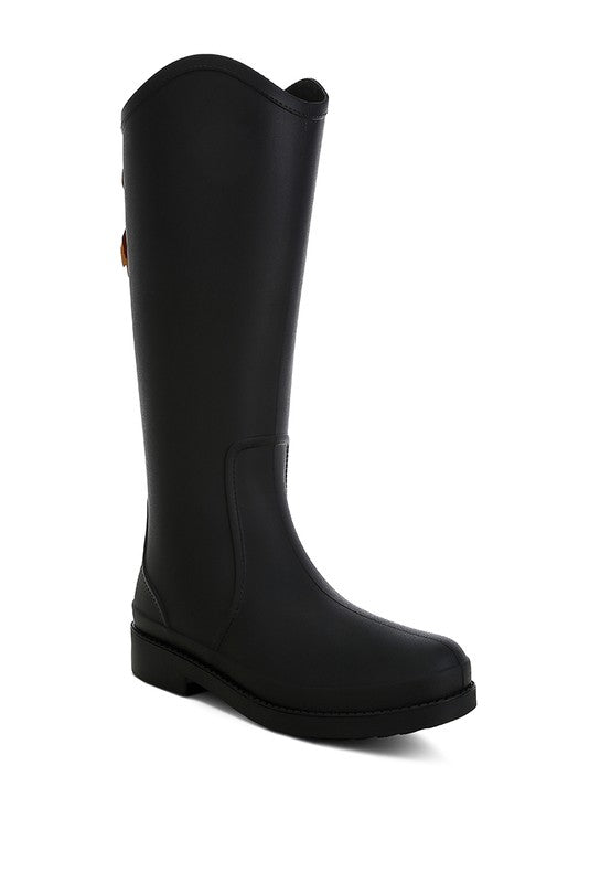 Indiana Charm Detail Calf Boots - Online Exclusive