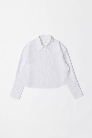 The Imogen Top | Cropped Button-Down Top