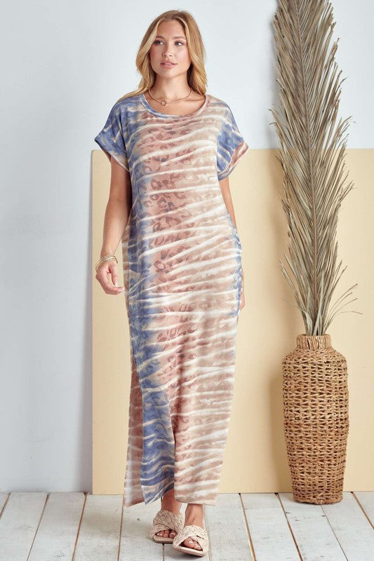 SIDE SLITS MAXI DRESS - Online Exclusive