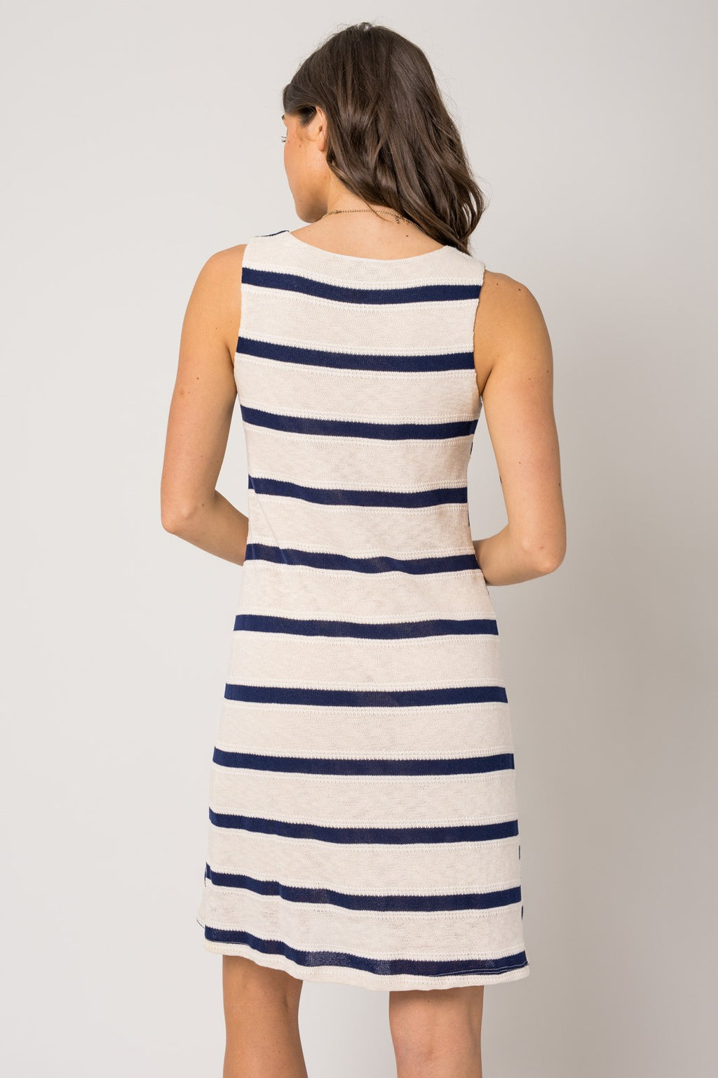 Striped Knit Summer Dress&nbsp;