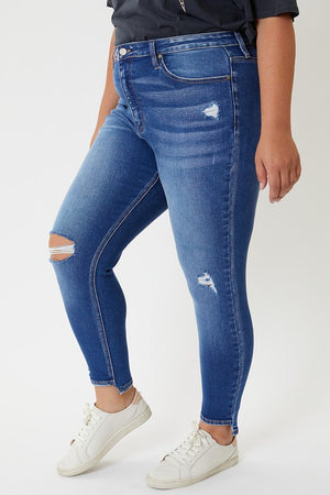Curvy Girl  - High Rise Jeans