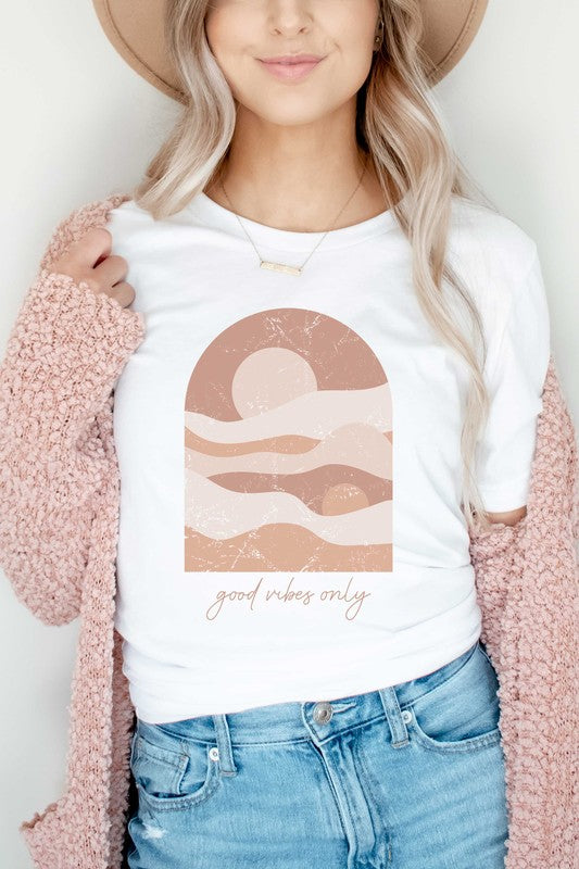 Sun and Waves Graphic Tee