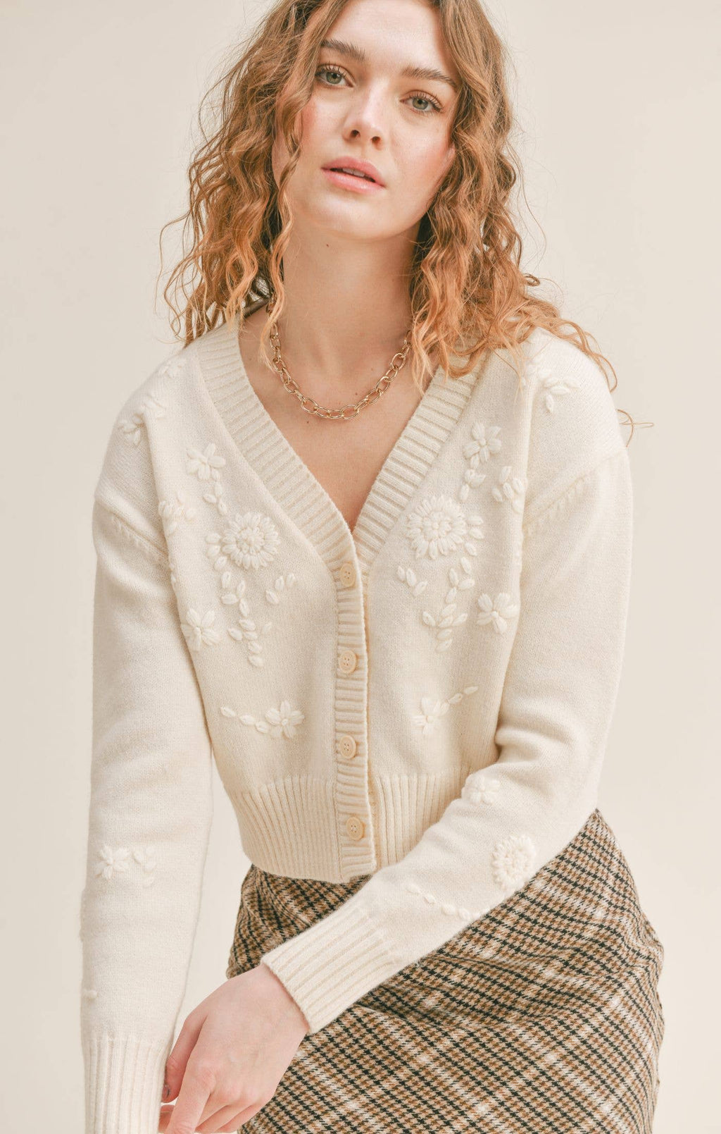 Morning Light Embroidered Cardigan