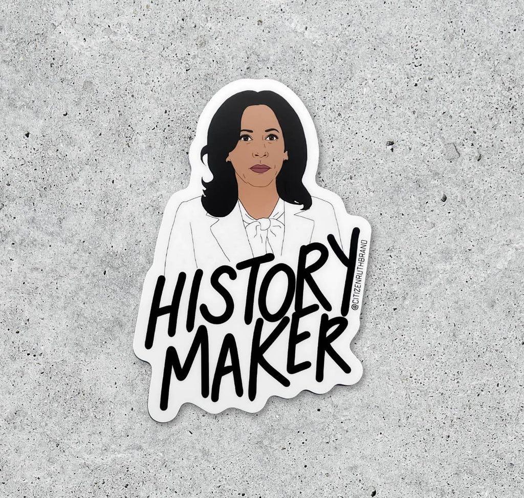Kamala "History Maker" sticker