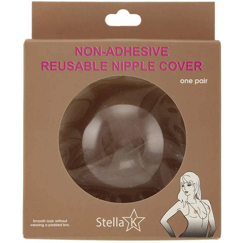 Mocha NON ADHESIVE REUSABLE NIPPLE COVER