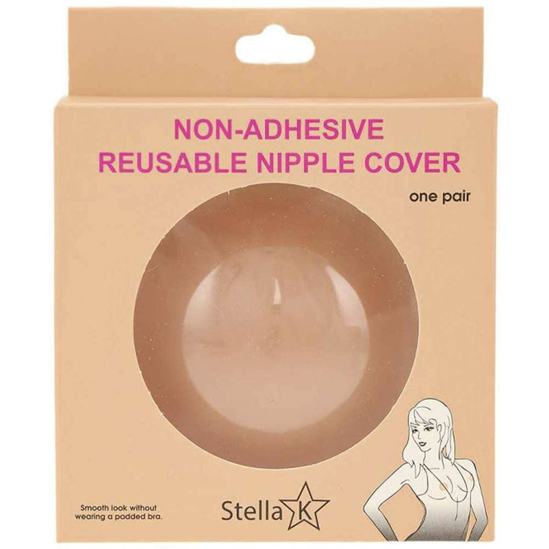 Nude NON ADHESIVE REUSABLE NIPPLE COVER
