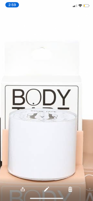 Body Tape with Silicone Nipple Cover